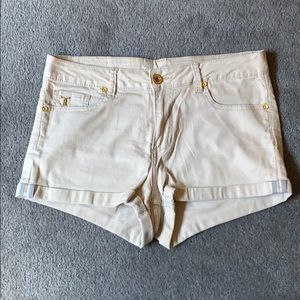 Beige Shorts